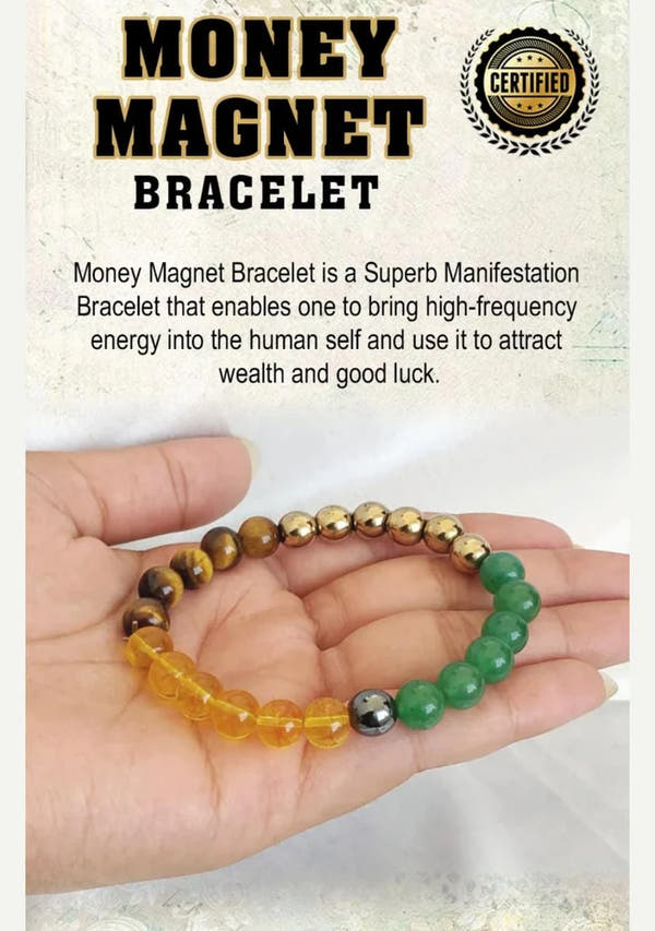 Money attract braclet
